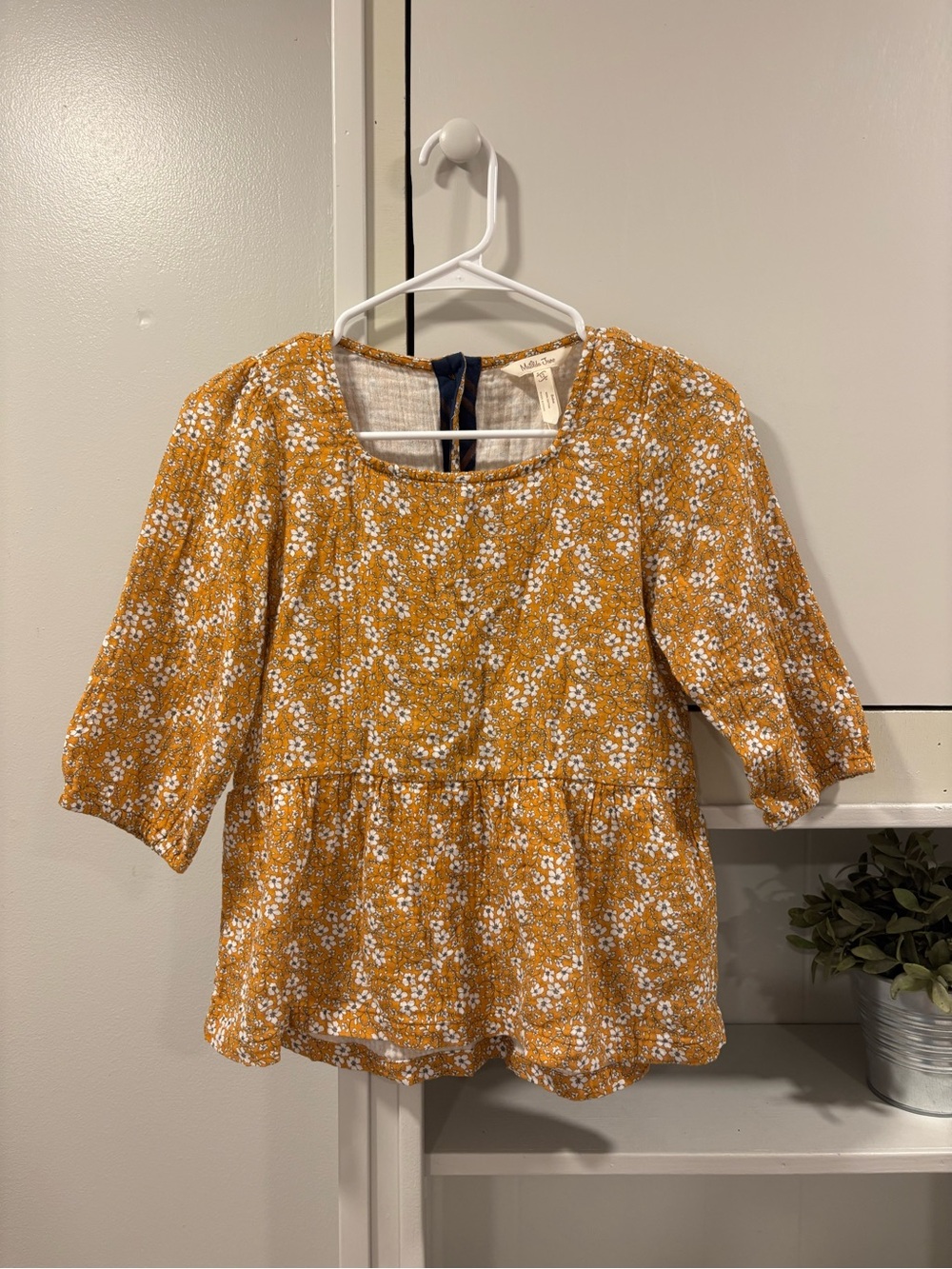 Matilda Jane Shay Ditsy Floral Peplum Top